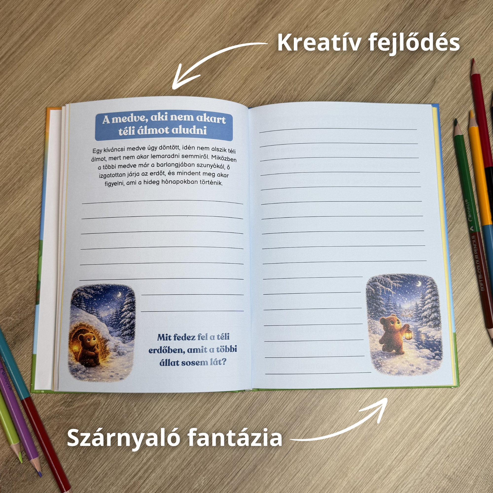 Fantáziafejlesztő mesekönyv