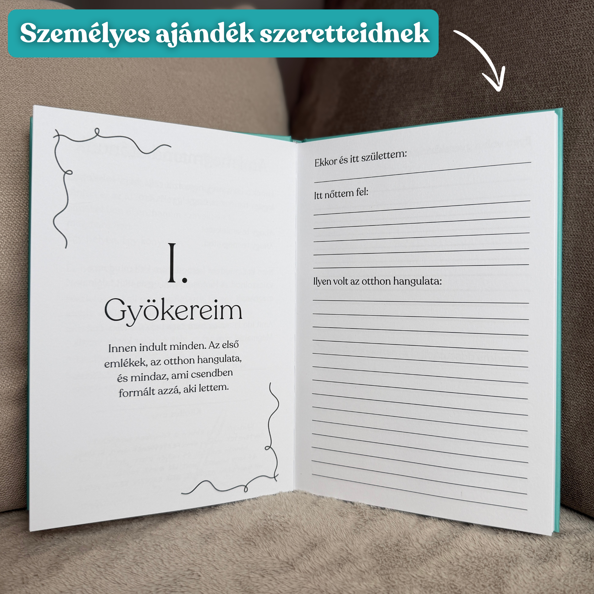 Kitölthető Életút könyv