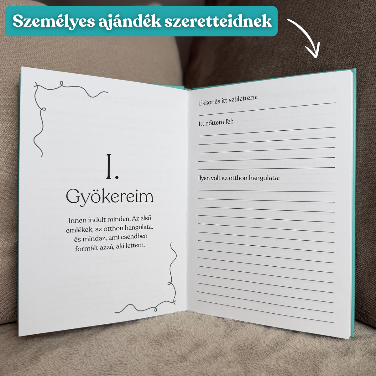 Kitölthető Életút könyv