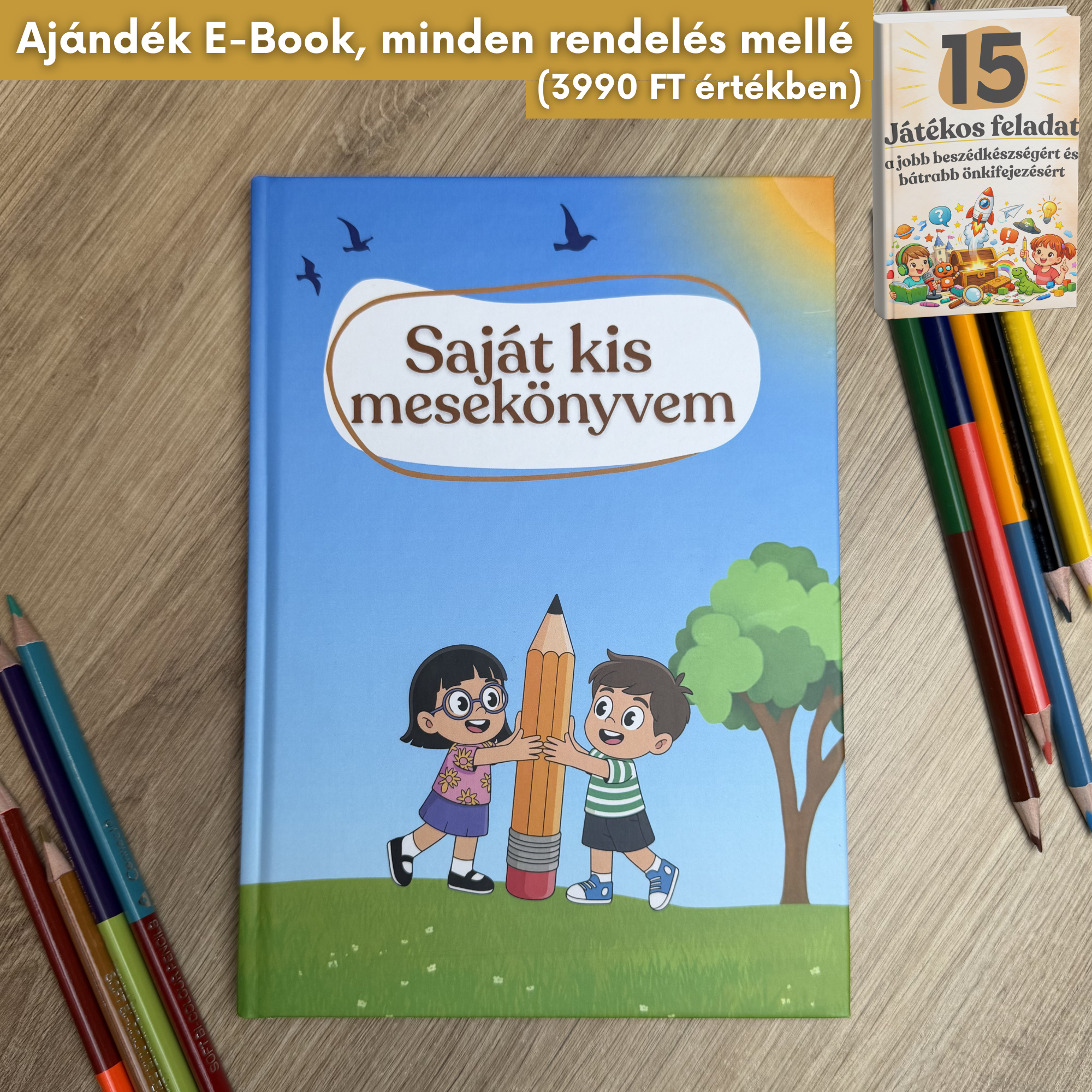 Fantáziafejlesztő mesekönyv