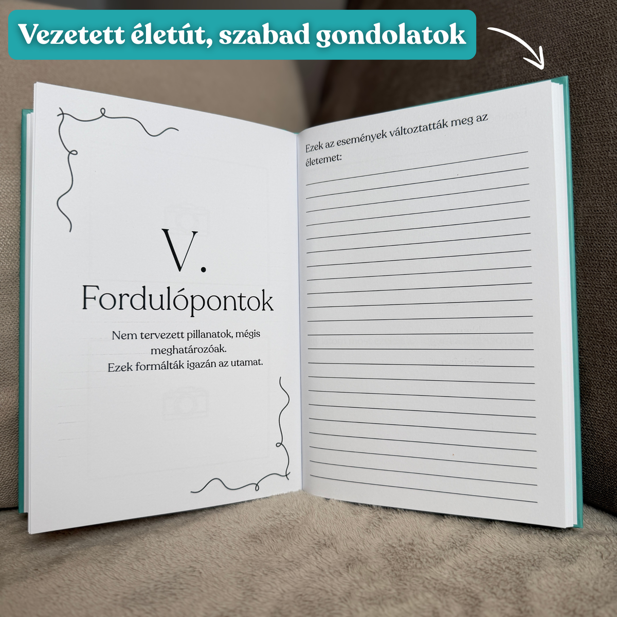 Kitölthető Életút könyv