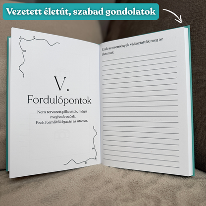 Kitölthető Életút könyv