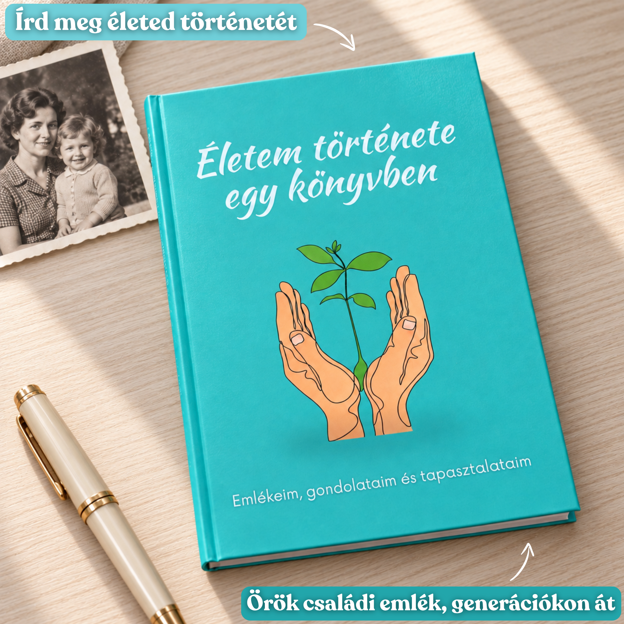 Kitölthető Életút könyv