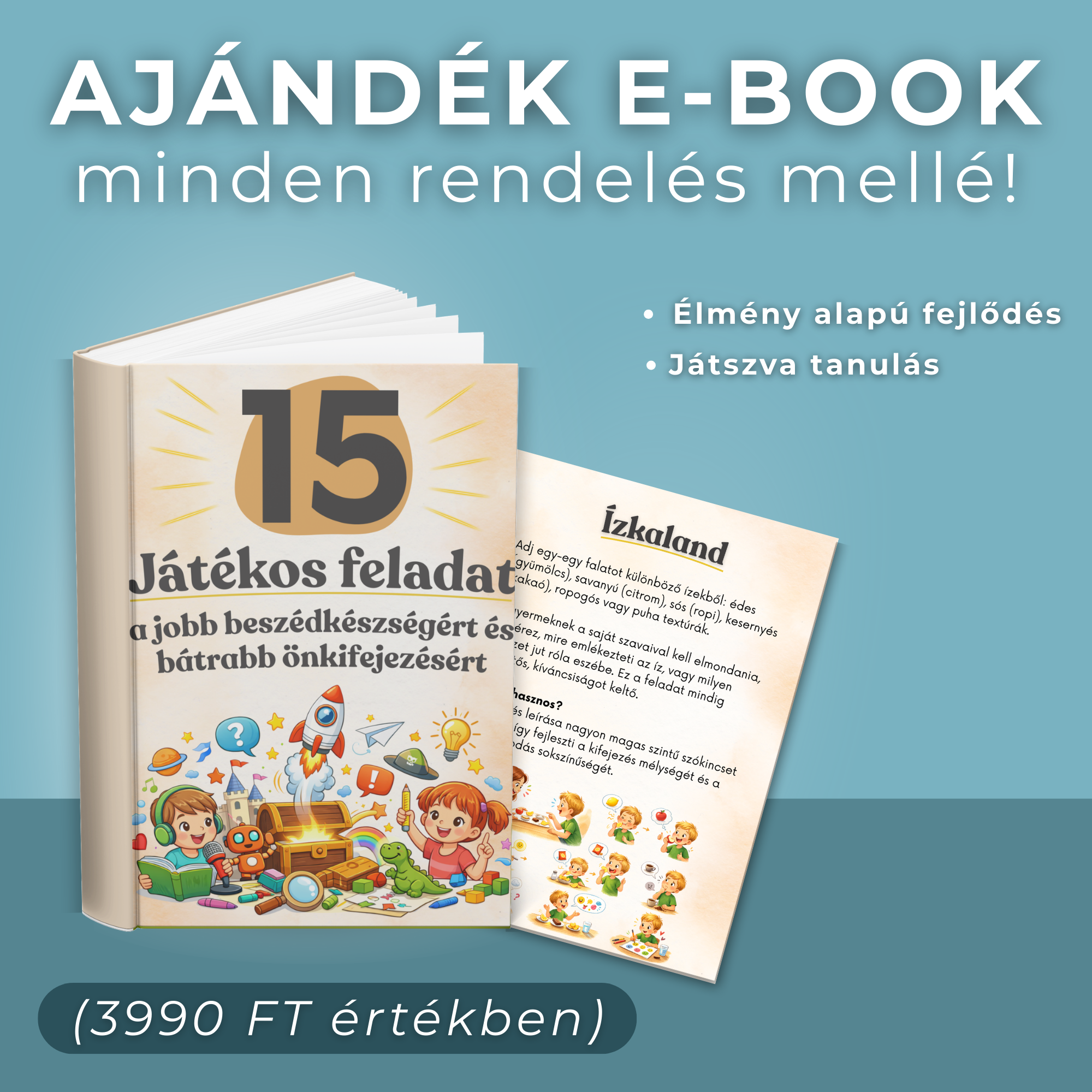 Fantáziafejlesztő mesekönyv
